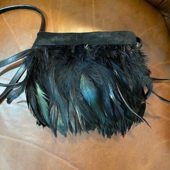Salvatore Ferragamo Handbags - Salvatore Ferragamo feather crossbody